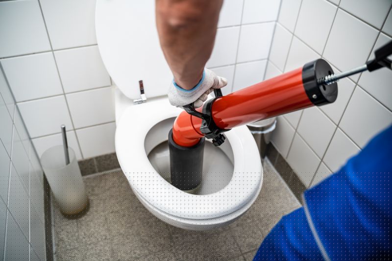 Backed Up Toilet Repair