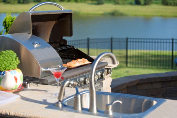 Outdoor Kitchen Plumbing in Dover